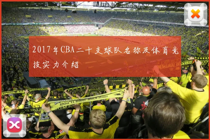 2017年CBA二十支球队名称及体育竞技实力介绍